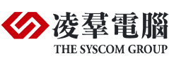 凌羣電腦 THE SYSCOM GROU logo